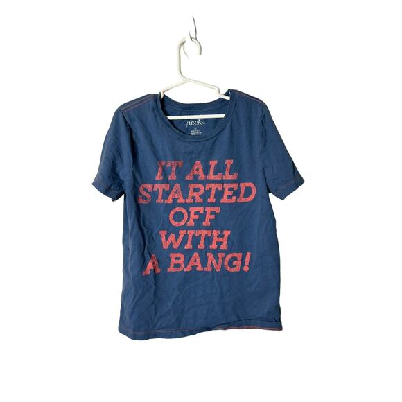 PEEK sz 8 Big Bang Theory All started with a bang graphic shirt - Picture 2 of 2